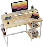 GreenForest Escritorio de Ordenador con Soporte de Monitor por 66,52€