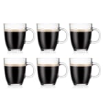 BODUM Bistro set van 6 glazen mokken voor €16,16 dmv code bij Bodum