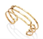 Viceroy Pulsera Air de metal chapada en oro con efecto martilleado por 24,50€.