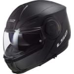 Receive a LS2 FF902 scope solid flip front motorcycle crash helmet from MandP for £59.99