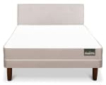 Cama europea Belsogno Plus 2 plazas + base dividida respaldo Arena por solo $199.990