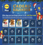 Lidl Plus-app adventskalender; elke dag een mooie deal