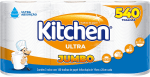 Papel Toalha da Kitchen, modelo Jumbo Folha Dupla - R$ 15,97