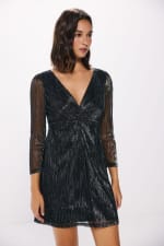 Vestido corto lurex Springfield por solo 12,99€