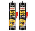 Pattex No Más Clavos Original para pistola 2 x 370gr adhesivo de montaje resistente pegamento extrafuerte para madera y metal por solo 11,27€