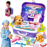 HERSITY Cuidado de Mascotas Juguete Maletin Veterinario por 15,99€