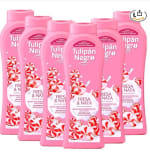 PACK 6 UDS. Gel de baño fresa y nata 650ML, Tulipán Negro por 7,27€