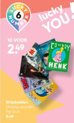 Stripboeken 10stuks voor €2,50 BIGBAZAR