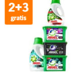 alle Ariel all-in-1 wascapsules 2+3 gratis bij de Albert Heijn!