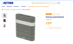 Hama powerbank 10.400 mAh voor €11,82 bij Action