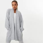 Obtain Jack Wills lounge longline knitted cardigan for only £4.29