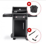 Pack Barbecue à gaz Weber Spirit 1 Original E-210 Black pour 759€ chez Raviday-barbecue