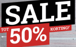 Tot 65% korting op sale artikelen bij Large.be