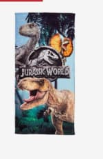 Toalla de ducha velur JURASSIC WORLD 70x140 por 8€