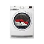 AEG T7DBK841Z Secadora Bomba de Calor de Carga Frontal 8Kg A++ Blanca por 402€ en Tienda Azul
