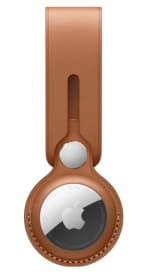 2 Stuks Apple Leather Loop voor de Apple AirTag - Saddle Brown voor €19,99 bij Smartphonehoesjes