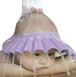 Beschermhoedje baby voor in bad voor €0,43