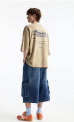 Camiseta print de manga corta de Hombre Mechanic Brain por 5.99€