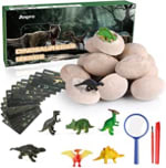 Pack 12 huevos de dinosaurio con muñeco dentro por 14,99€