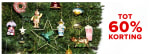 Minimaal 50% korting op kerstdecoratie