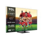 TV QLED 65" (165,1 cm) TCL 65C745X1 4K UHD Smart TV Dolby Vision IQ Dolby AC4, Quantum Dot por 509,15€
