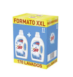 2 Detergentes Líquido Skip Limpieza Profunda 170 Lavados. Formato Ahorro XXL Acción Quita Manchas Fragancia Fresca por solo 17,34€