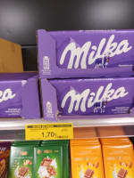 Milka temporalmente a 1,70€ en mercadona