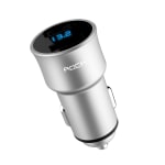 ROCK H2 LED Display 5V/3.4A Fast Charging Dual USB Car Charger voor €4,55