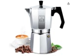 Cafetera tradicional - Cecotec Mokclassic 300 Shiny, 3 tazas, 150 ml, Aluminio fundido, Shiny por 5€