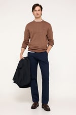 Jersey cuello caja coderas para Hombre Milano por 11.99€