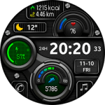 13 gratis Watchfaces Watch face voor Android