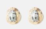 Pendientes Heritage dorados con piedras por 3,85€.