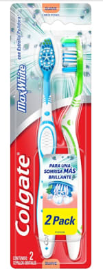 Cepillo dental MaxWhite x 2 por $22.50 en Amazon