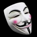 Máscara V de Vendetta perfecta para Carnaval por 0,99€
