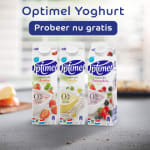 Gratis Optimel Yoghurt dmv cashback ( of gratis geld a €1,55)