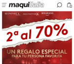 Segunda Unidad al -70% de Descuento desde Maquillalia.