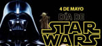 4 de mayo es el día de Star Wars! Y lo celebramos con un descuento extra del 5% en todos los juegos de Star Wars
