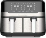 MasterPro Rocket Duo 900 Freidora Sin Aceite Doble Capacidad de 9 L y 2400 W por 59,99€