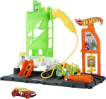Hot Wheels City Pista Súper Estación de Gasolina $289 | Descuento Amazon