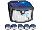 6 Unidades Luz Solar Exterior Jardin con Sensor de Movimiento IP65 Impermeable Possily por solo 19,49€