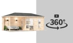 Abri de jardin pentagonal Liwa de 17.88 m² à 3.449€