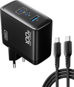 INIU 100W Cargador USB C, PD GAN 3-Puertos Tipo C Carga Rápida por 17,57€