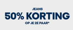 2e paar jeans 50% korting bij Jack & Jones