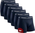 Danish endurance boxershorts katoen met of zonder gulp 6-pack voor €36,95 bij Amazon