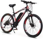 Elektrische mountainbike, koolstofstaal 26-inch elektrische fiets 36V / 8Ah voor €753,99