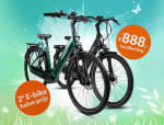 Tot €888 korting bij inruil of 2e e-bike voor de halve prijs bij Forza