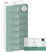 Naïf XXXL Plasticvrije Water Billendoekjes 3.024 doekjes voor €100,46 bij Bol