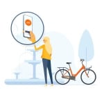 15 minutos gratis en Donkey Republic