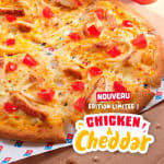 Tous les pizzas Medium à 4,99€ avant 16h