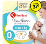 Kruidvat luiers newborn small pack voor €1
